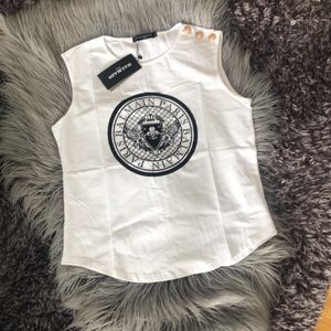 Balmain jersey T-shirt